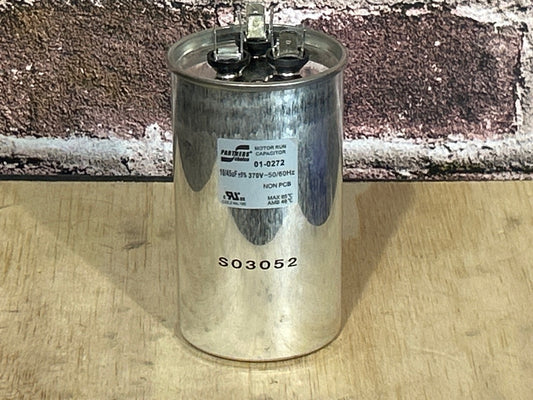 370 Vac, 45+10MFD 50/60 Hz, Round Capacitor