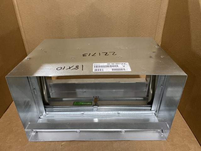 Fusible Link Rectangle Fire Damper 18X8