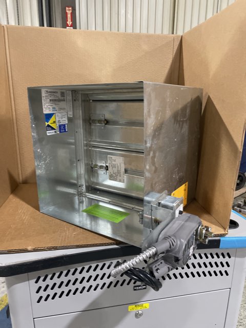 Honeywell Fire Damper 16" X 16",  50-60 Hertz, 120-230volts, 1 Phase