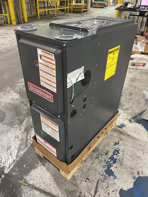 40,000 BTU Two-Stage Upflow/Horizontal ECM Multi Speed Gas Furnace 96% AFUE 115/60/1 CFM: 1200