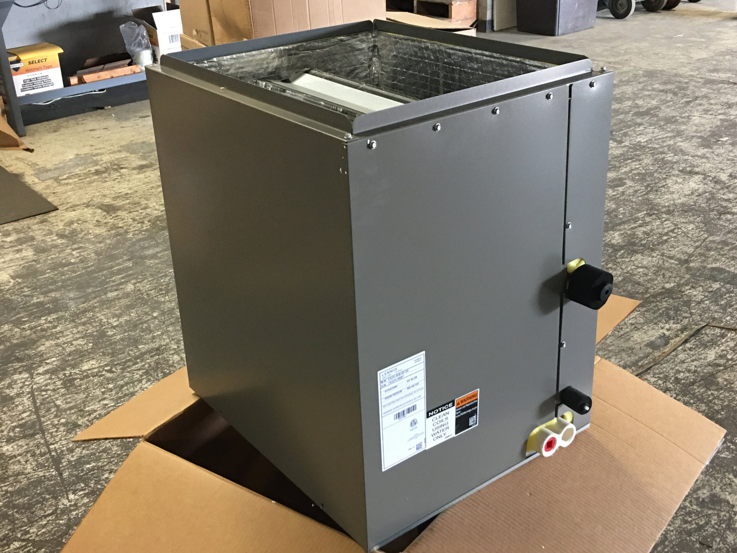 2.5 Ton Cased Upflow A Evaporator Coil R-410A CFM 1000"