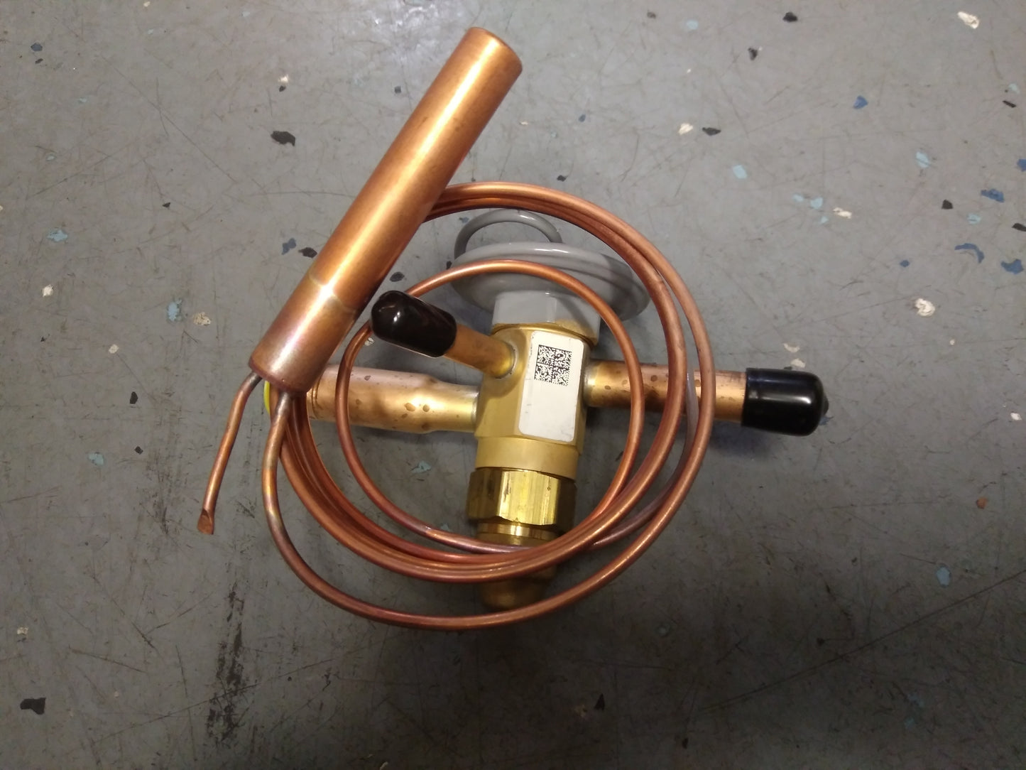 Válvula de expansión termostática con diseño de puerto equilibrado de 2 toneladas con 30 capilares R-22