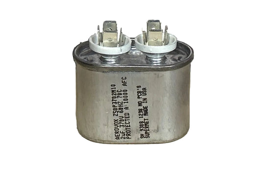 370 Vac, 2MFD 60 Hz, Oval Capacitor