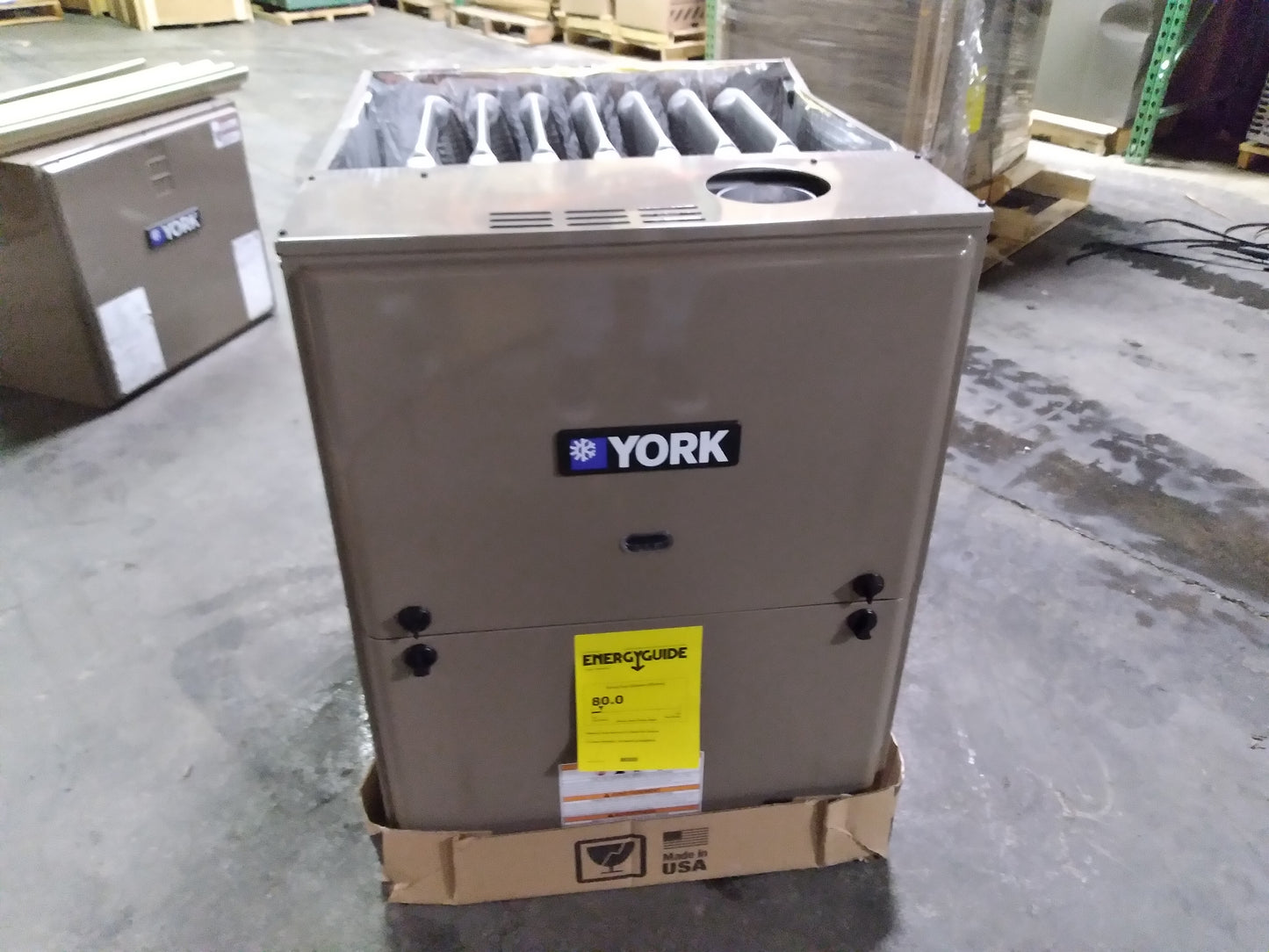 130,000 BTU Single Stage ECM Multi Position Natural Gas Furnace, 115/60/1, 80%