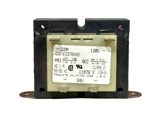 120/24 V, 50/60 Hz, 40VA Transformer