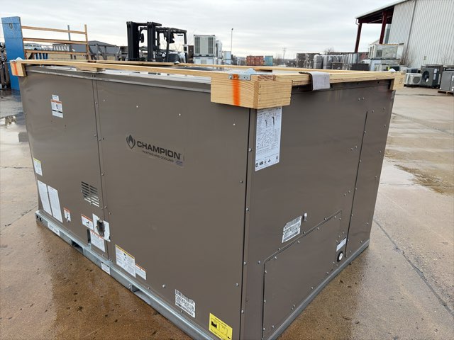 7.5 Ton Two-Stage Convertible Natural Gas/Electric Packaged Unit, 12 EER, 208-230/60/3, R410A