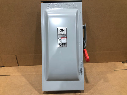 600 VAC 100 Amp 3 Pole Heavy Duty Safety Switch