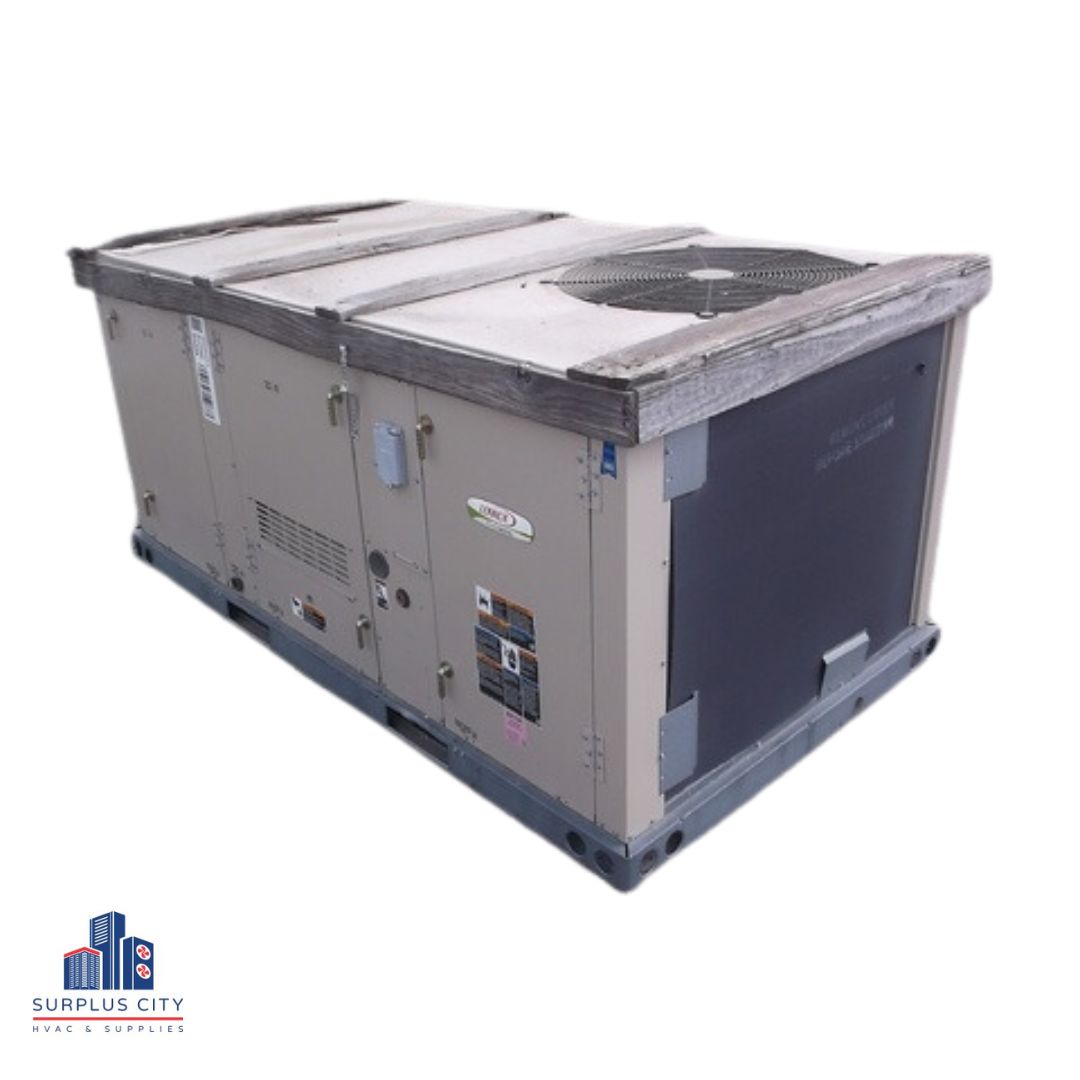 Unidad convertible de techo a gas/electricidad, de 4 toneladas, 2 etapas, con refrigeración, R410A, 460/60/3, 17 Seer, 80 % Afue