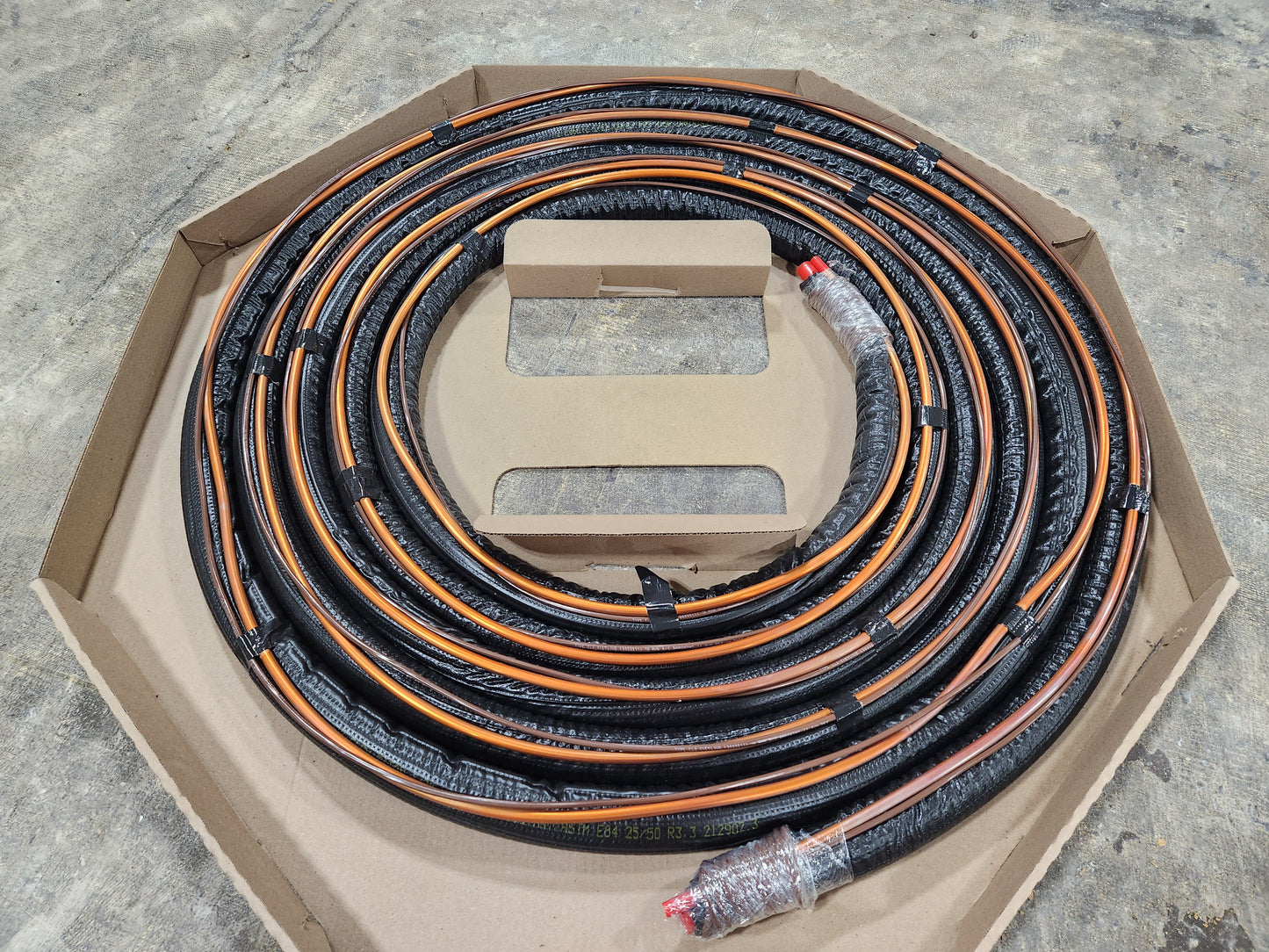 3/8 x 3/4" x 1/2" x 40FT Standard Sweat Line Set"