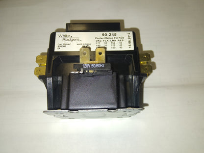 2 Pole 30 Amp Definite Purpose Contactor, 277,480,600Vac, W/120V Coil, Hertz:50-60