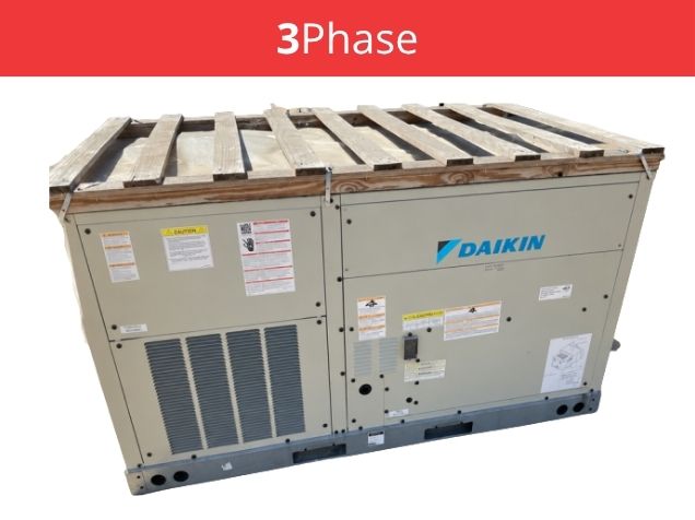 3 Ton Two-Stage Convertible Natural Gas/Electric Packaged Unit, 16.6 SEER2, 460/60/3, R32