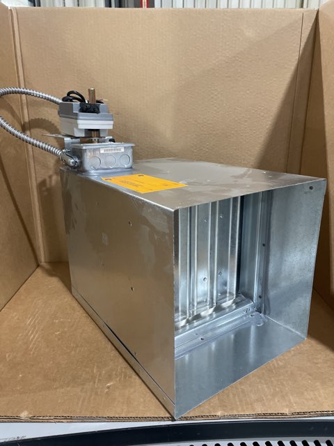 SIEMENS ELECTRONIC FIRE DAMPER 12"X12",  50-60 HERTZ, 120-230VOLTS, 1 PHASE