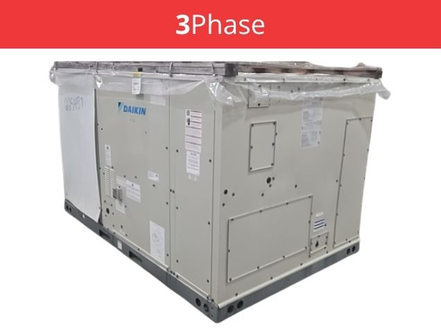 7.5 Ton Two-Stage Convertible Natural Gas/Electric Packaged Unit, 11.2 EER, 460/60/3, R410A