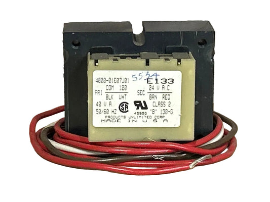 120/24 V, 50/60 Hz, 40VA Transformer