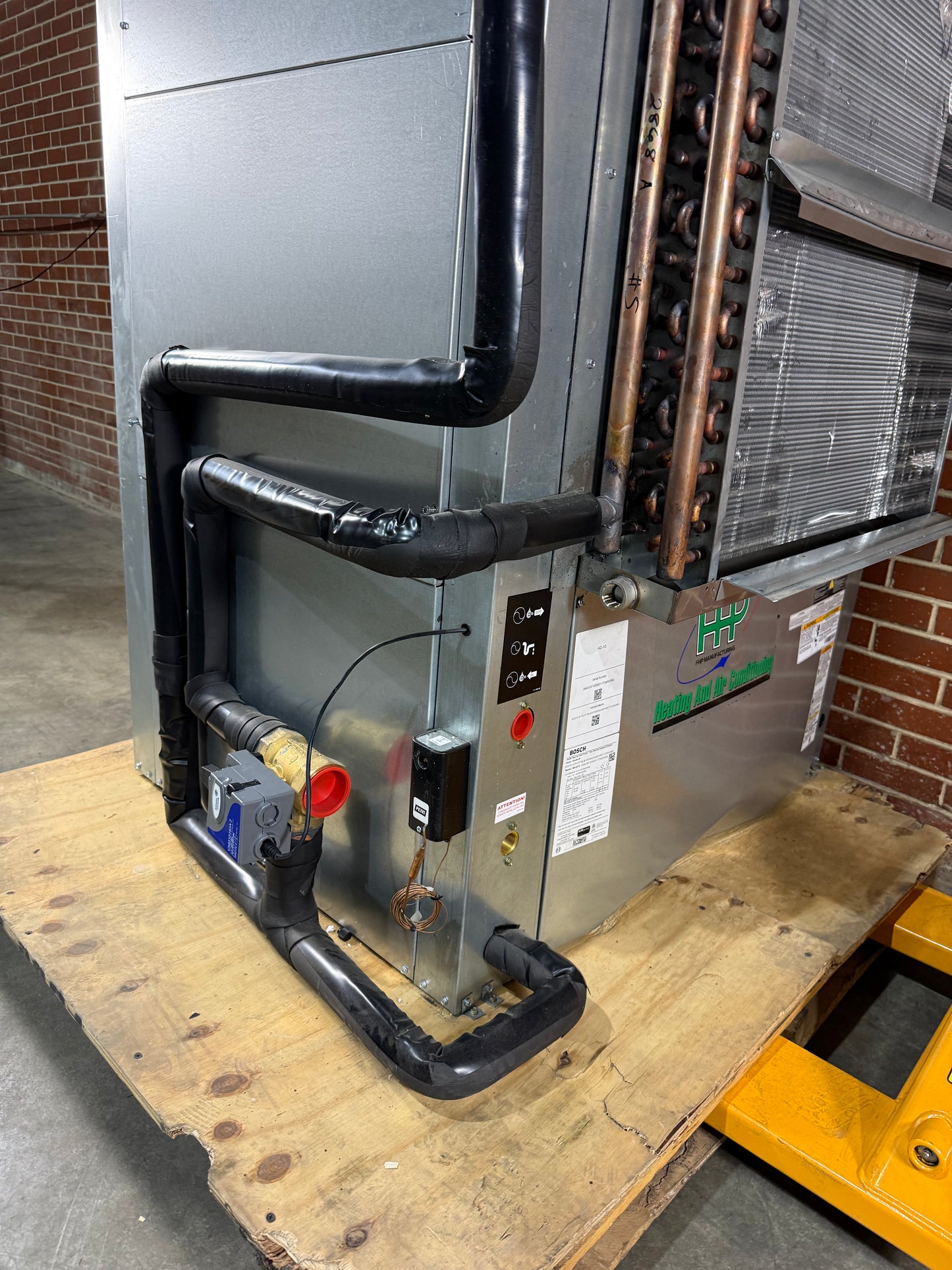 6 Ton Two-Stage PSC Vertical Geothermal Heat Pump 208-230/60/3 R410A 18.6 EER