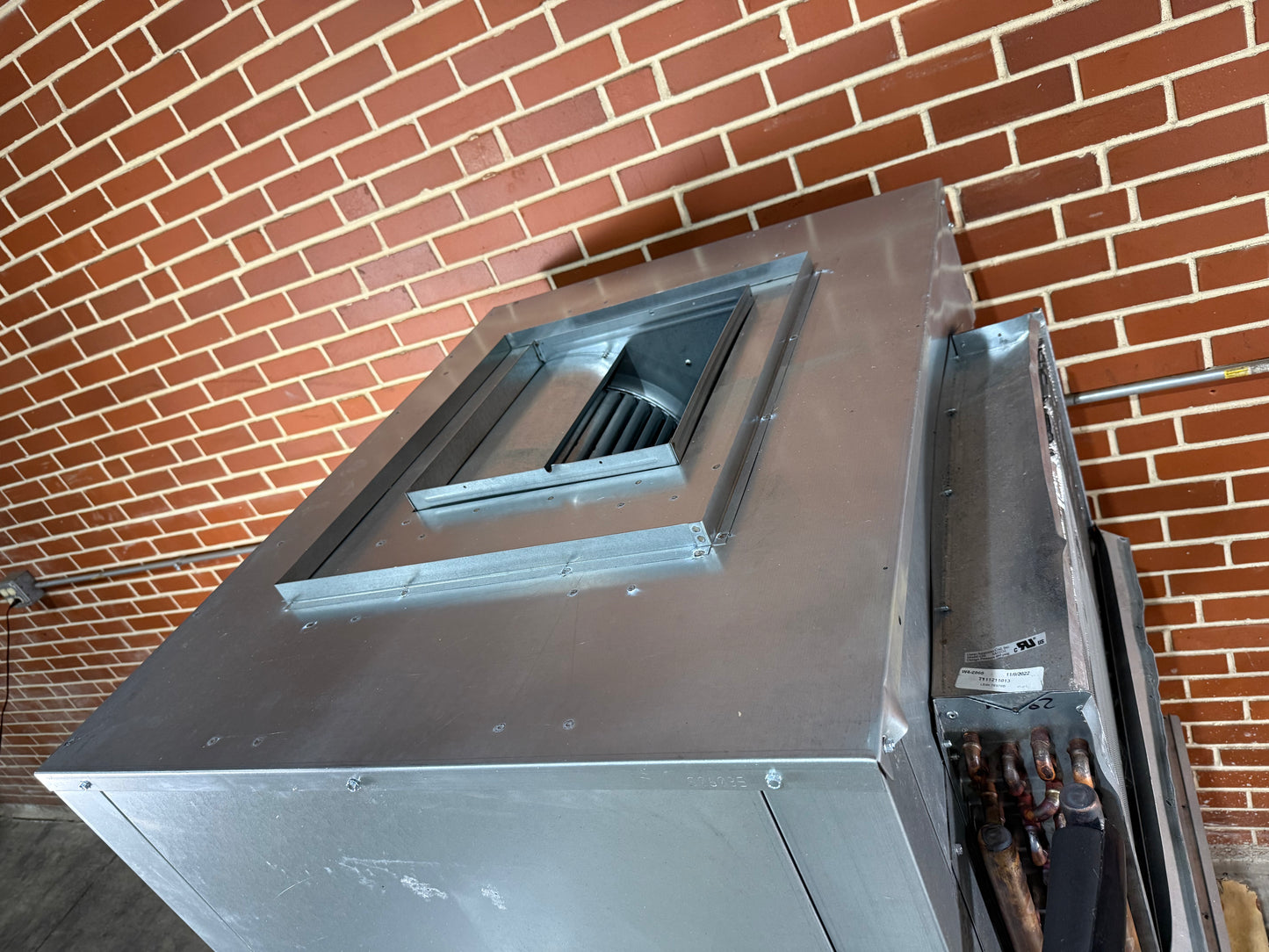 6 Ton Two-Stage PSC Vertical Geothermal Heat Pump 208-230/60/3 R410A 18.6 EER