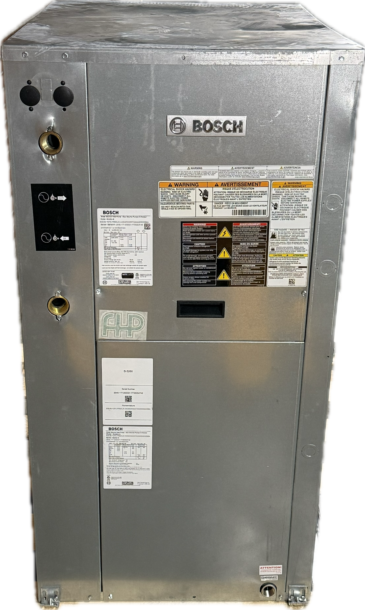 4 Ton Two-Stage ECM Counterflow Geothermal Heat Pump 208-230/60/1 R410A 19 EER