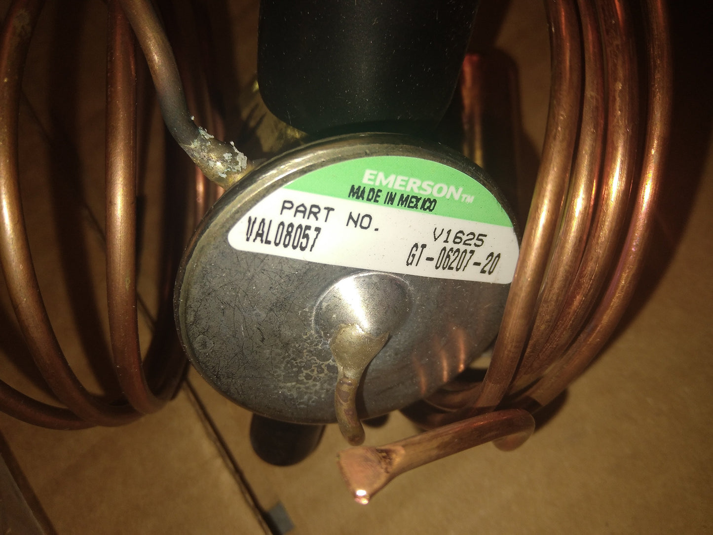 5 Ton Adjustable External Wide Range Thermal Expansion Valve/W 1/8ODF External Bleed Port Equalizer