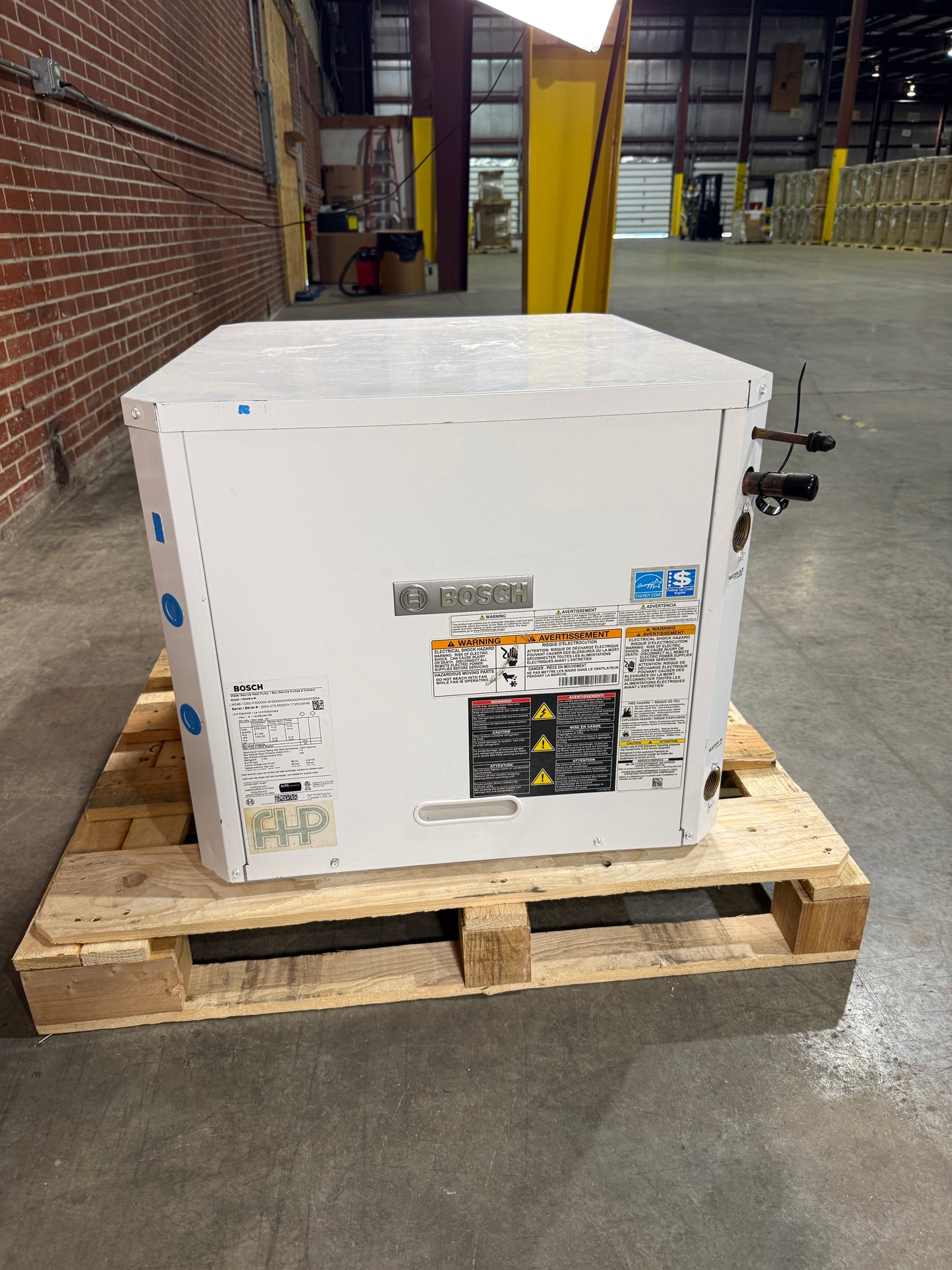 4 Ton 2-Stage ECM Split-System Geothermal Condensing Section Heat Pump 203-280/60/1 R410A 21.25 EER