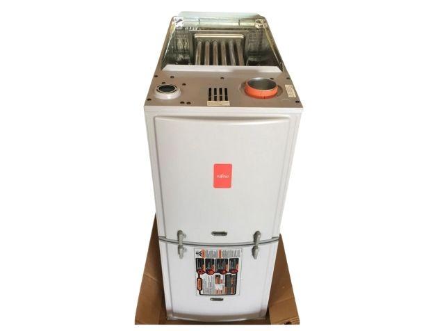 50,000 BTU 1-Stg Up/Horz ECM Variable Speed Gas Furnace 80% with 2 Ton Upflow Cased A Coil, R-410A