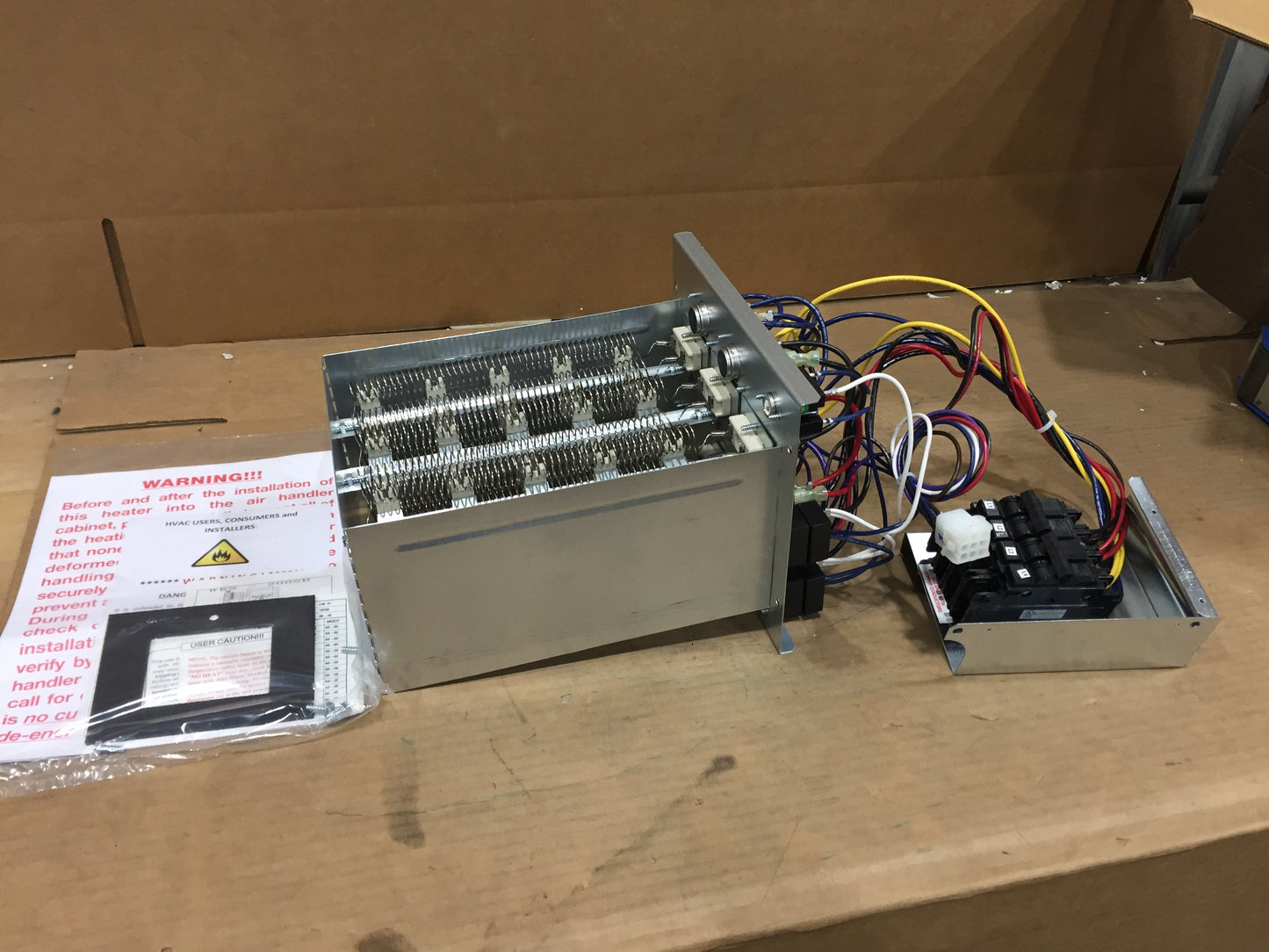 3.5 Ton 1-Stg SS AC R410A 13.4 SEER2 with 3.5 Ton Multi ECM Air Handler with 20 kW Electric Heat Kit