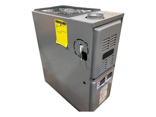 44,000 BTU Up/Horz Gas Furnace 80%, 2 Ton Comm AC 17 SEER2, 2.5 Ton Upflow Coil, and 7 Pin Connector