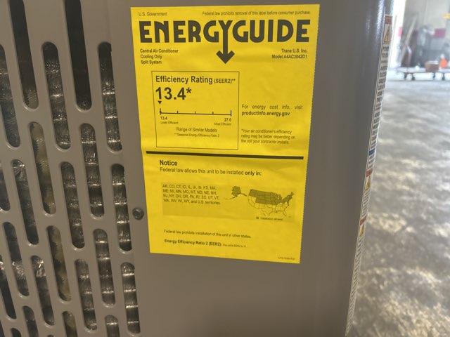 80,000 BTU Up/Horz Gas Furnace 80%, 3.5 Ton AC 13.4 SEER2, 2.5-4 Ton Multi Coil with 24V Thermostat