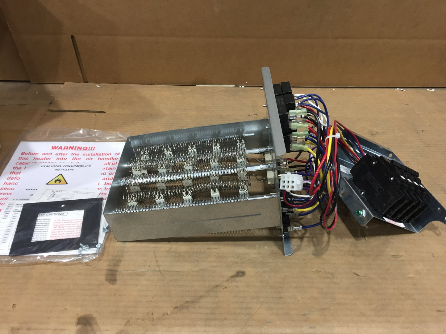 2.5 Ton AC/HP Multi Comm Compatible Air Handler and 15 kW Electric Heat Kit w/Integral Limit Control