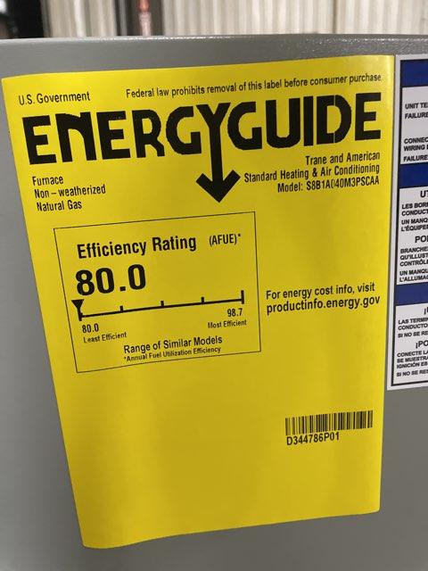 40,000 BTU ECM Multi Speed Gas Furnace 80%, 1.5 Ton AC 14.3 SEER2 with 1.5 Ton Up/Down Cased A Coil