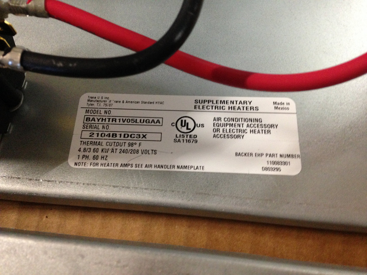 2.5 Ton Convertible Packaged AC Unit 13.4 SEER2 208-230/60/1, R410A and 5 KW Electric Heat Kit W/Lug