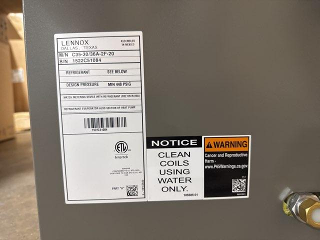 2.5 Ton Single Stage SS Heat Pump 14 SEER, 208-230/60/1 with  3 Ton Upflow Cased A Coil, R-410A/R22