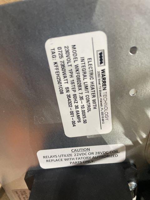 4 Ton AC/HP Comm Multiposition Fan Coil 208-230/60/1 R-410A CFM 1400 and 8 kW Heat Kit with Breaker