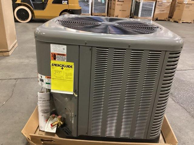 4 Ton 1-Stg SS AC 14 SEER, 4 Ton AC/HP Multiposition ECM Air Handler and 7.2Kw Heat w/30Amps Breaker