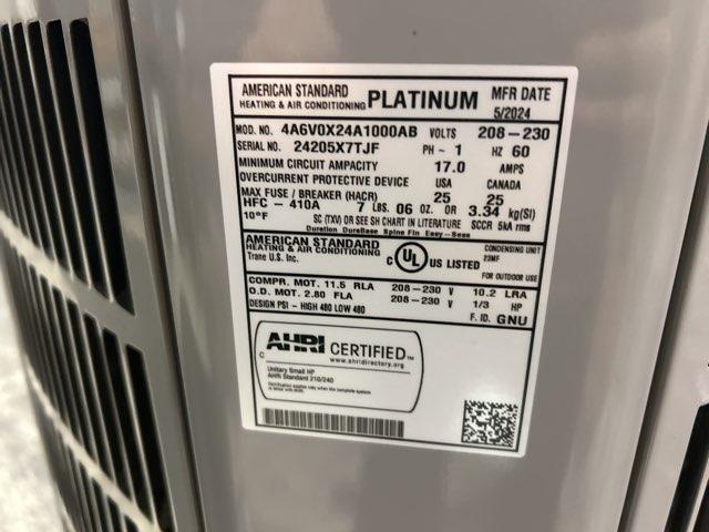 2 Ton Variable SS Comm Heat Pump 20 SEER and 2.5 Ton AC/HP Multiposition Comm Compatible Air Handler