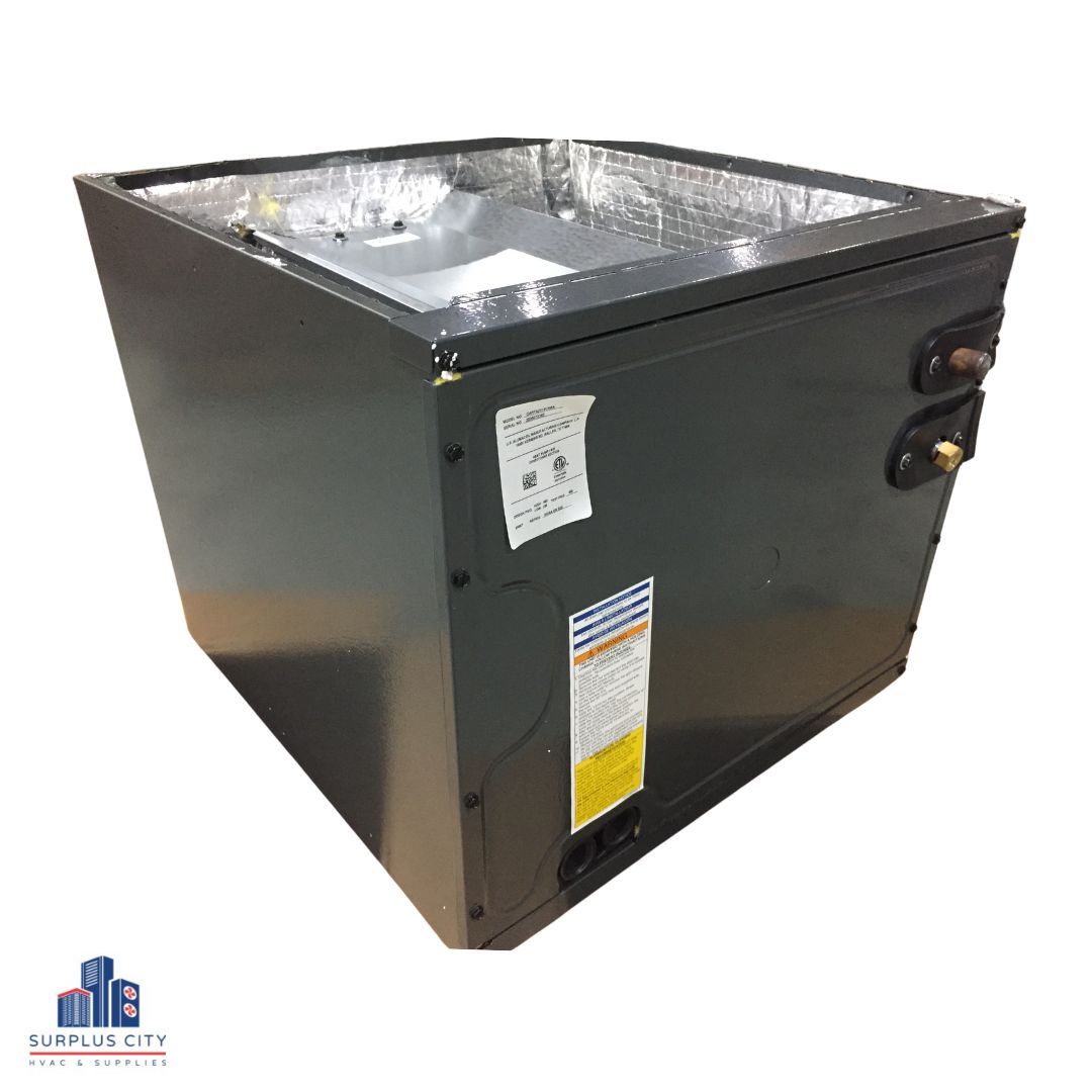 80,000 BTU Low NOx 1-Stg Up/Horz ECM Gas Furnace 96% and 2 Ton AC/HP Up/Down Cased A Coil, R22/R410A