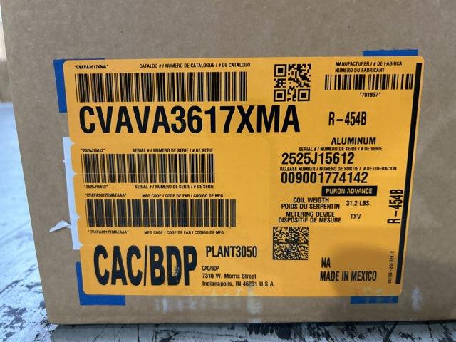 3 Ton Single-Stage SS Heat Pump R454B 14.3 SEER2 and 3 Ton AC/HP Up/Down Cased V Coil R454B CFM 1500