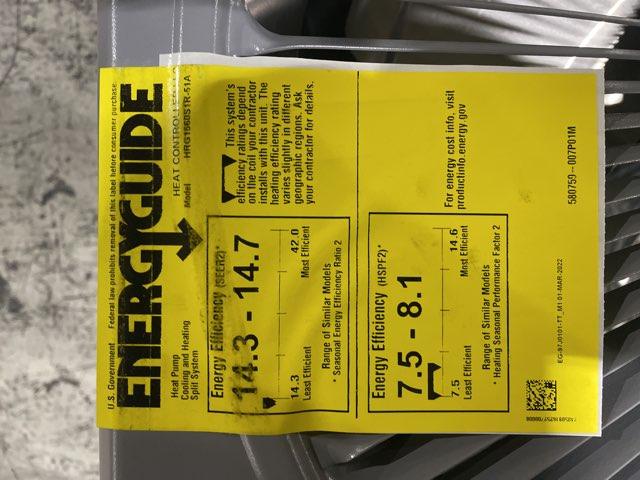 100,000 BTU Up/Horz Multi Speed Gas Furnace 80%, 5 Ton Heat Pump 15 SEER, 5 Ton Multi Cased A Coil