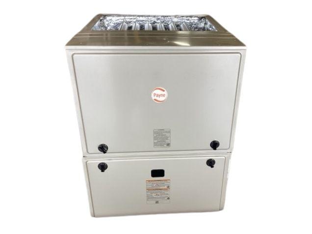 120,000 BTU 1-Stg Multiposition ECM Gas Furnace 92% with 3 Ton AC/HP Up/Down Cased A Coil R22/R410A