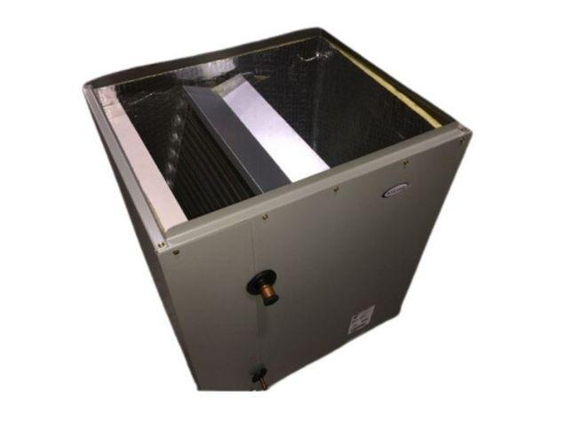 120,000 BTU 1-Stg Multiposition ECM Gas Furnace 92% and 5 Ton AC/HP Multiposition Cased A Coil R410A