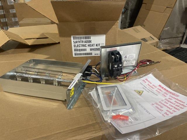 2 Ton 1-Stg SS Heat Pump R454B 14.3 SEER2, 2 Ton PSC Multi Air Handler and 5 KW Heat Kit w/Breaker