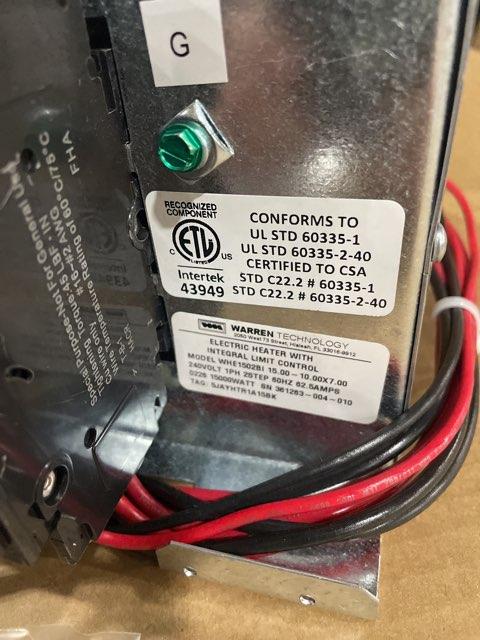 4 Ton 1-Stg SS Heat Pump R454B 14.3 SEER2, 4 Ton AC/HP PSC Multiposition Air Handler with 15KW Heat