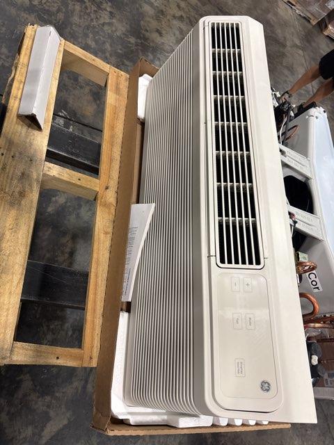 12,000 BTU Packaged Terminal HP W/ 7-15 KW Heat, R-410A, Wall Sleeve, Rear Grille with LCDI Cord Kit