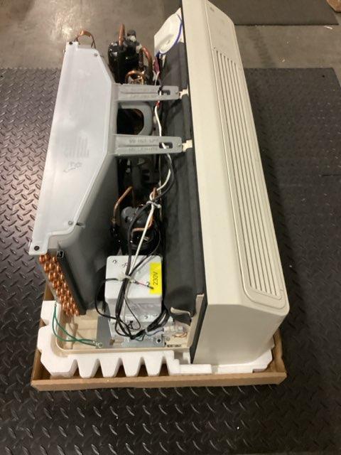 15,000 BTU Packaged Terminal HP W/7-15 KW Heat, R-410A, Wall Sleeve, Rear Grille and 30A Connect Kit