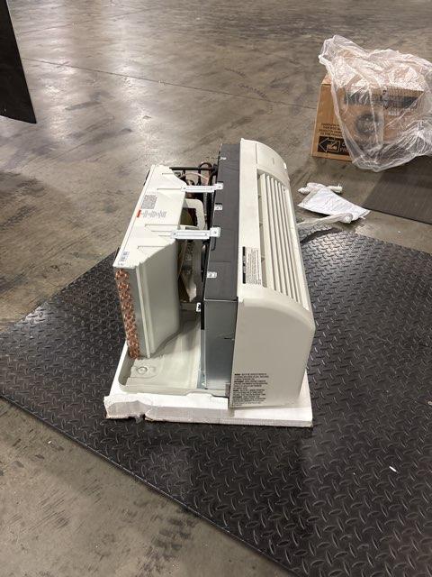 7,000 BTU Packaged Terminal AC W/2.5KW Heat, R32, 42"x16" Steel Wall Sleeve, Aluminum Outdoor Grille