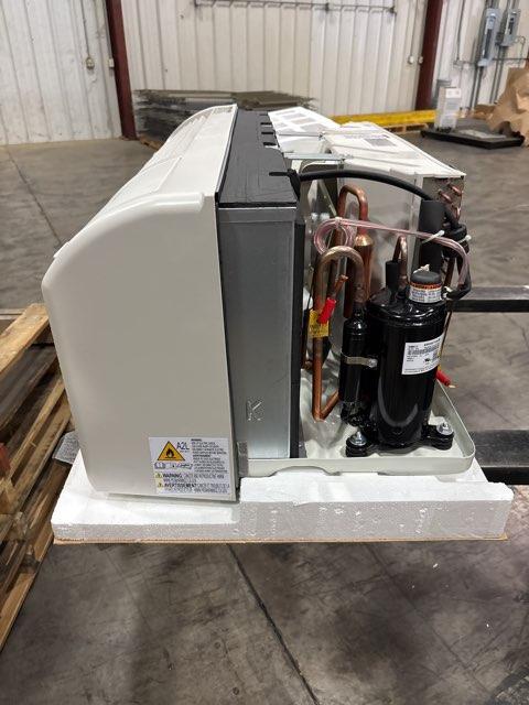7,000 BTU Packaged Terminal AC with 3.5KW Heat R-32, Wall Sleeve, Aluminum Grille and 24V Thermostat