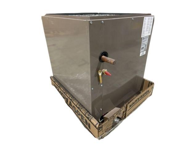 4 Ton 2-Stg SS Comm Comp AC 208-230/60/1 R410A 17 SEER2 and 4 Ton AC/HP Upflow/Downflow Cased A Coil