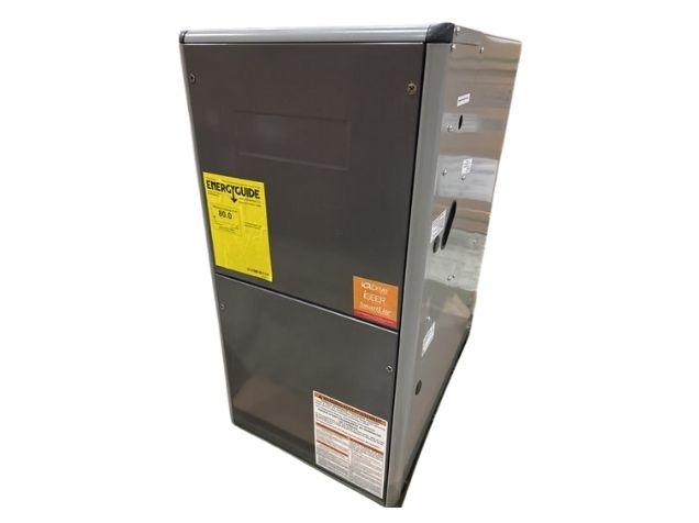 80,000 BTU Up/Horz ECM Gas Furnace 80%, 4 Ton Comm Comp AC 17 SEER2 with 4 Ton Up/Horz Cased A Coil
