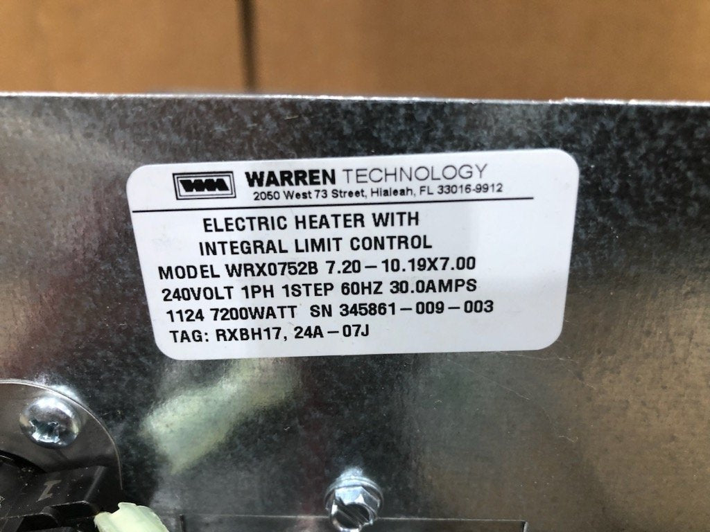 4 Ton 2-Stg Comm Comp AC 17 SEER2, 4 Ton ECM Multiposition Air Handler and 7.2 kW Heat w/30A Breaker