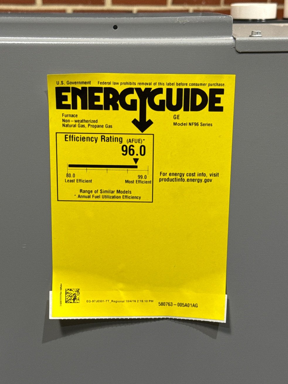 110,000 BTU 2-Stg Downflow ECM Var Spd Gas Furnace 96% and 4 Ton Inverter SS Heat Pump R410A 22 SEER