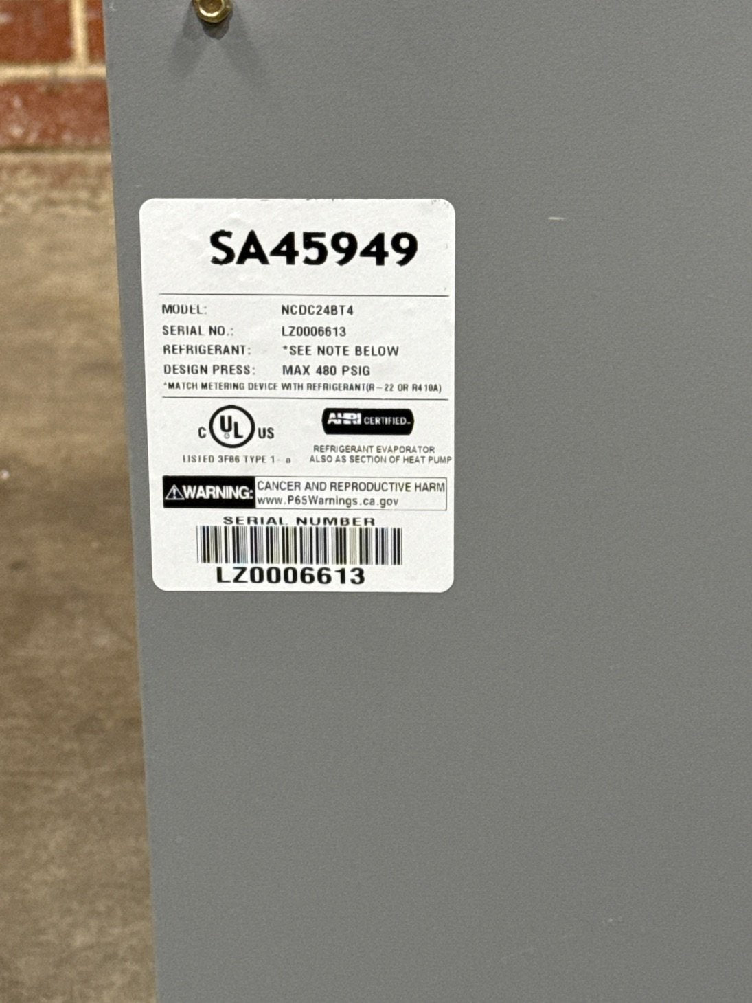66,000 BTU Low NOx Downflow ECM Variable Speed Gas Furnace 97% and 2 Ton AC/HP Downflow Cased A Coil